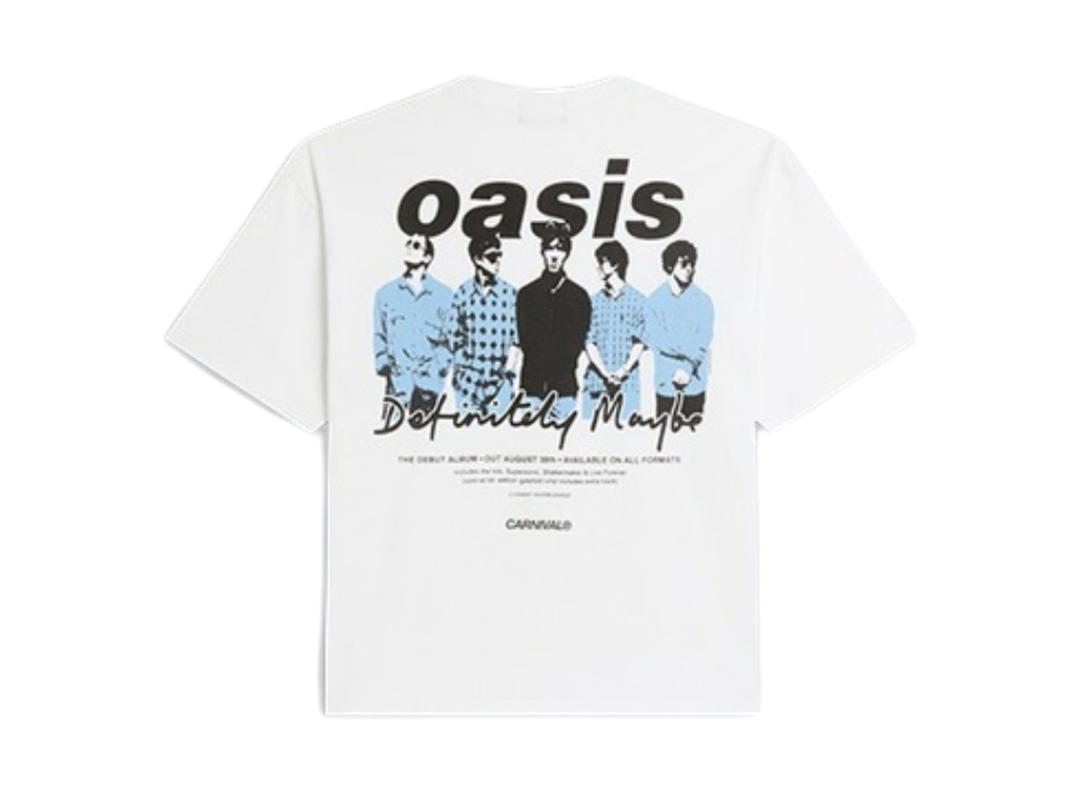 Carnival Carnival X Oasis Iconic Ovs T-shirt White