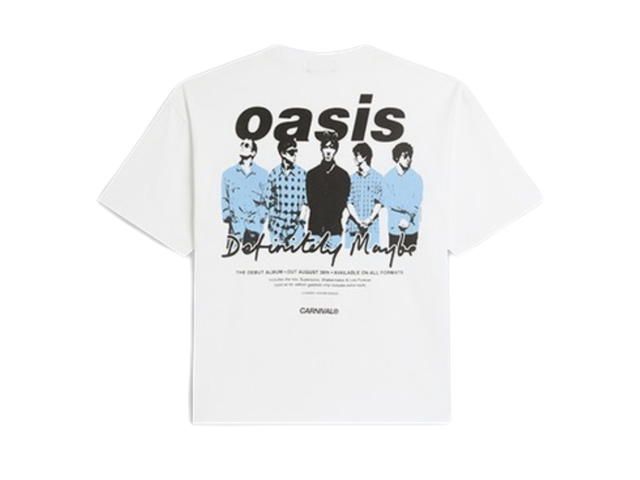 Carnival Carnival X Oasis Iconic Ovs T-shirt White - view 1