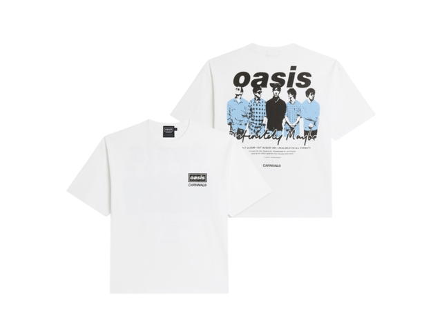 Carnival Carnival X Oasis Iconic Ovs T-shirt White - view 2