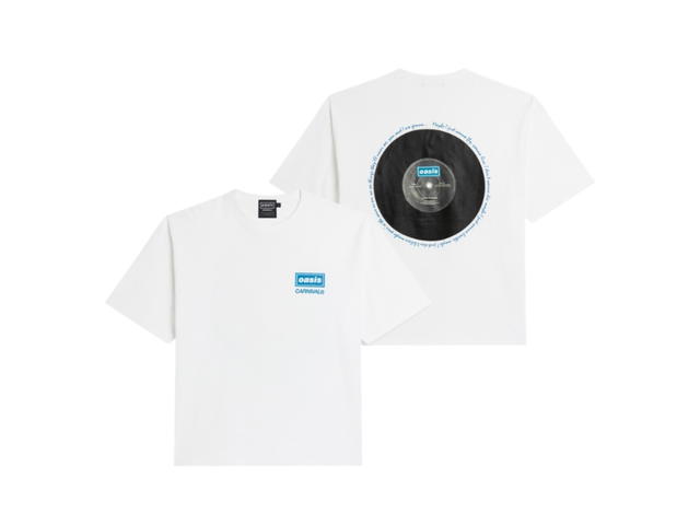 Carnival Carnival X Oasis Live Forever Ovs T-shirt White - view 2