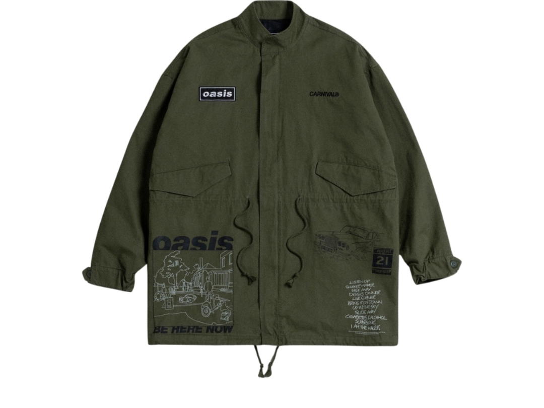 Carnival Carnival X Oasis Legendary Parka Green