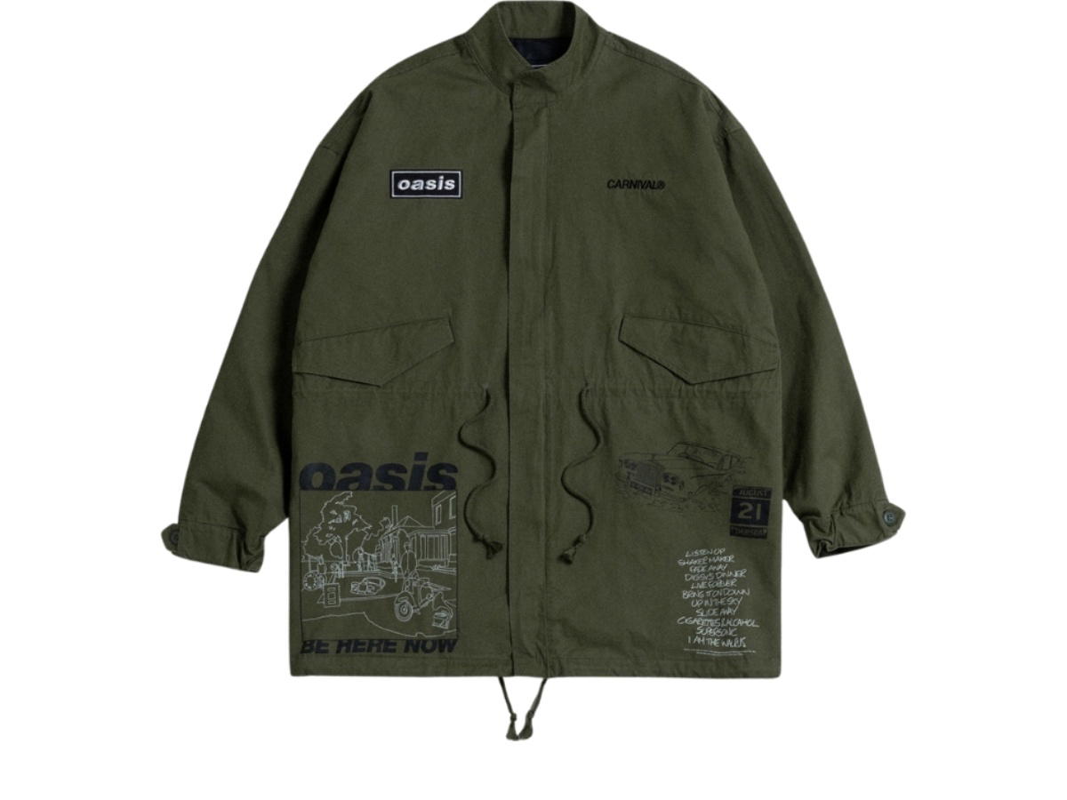 Carnival Carnival X Oasis Legendary Parka Green