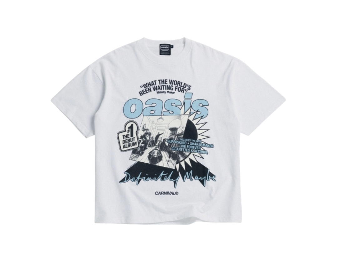 Carnival Carnival X Oasis The Debut Ovs T-shirt White
