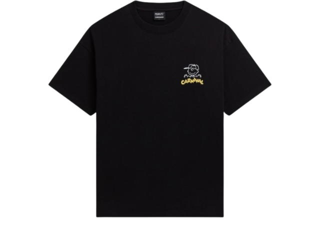Carnival Carnival X Peanuts Charlie And Snoopy Ovs Washed T-Shirt Black - view 2