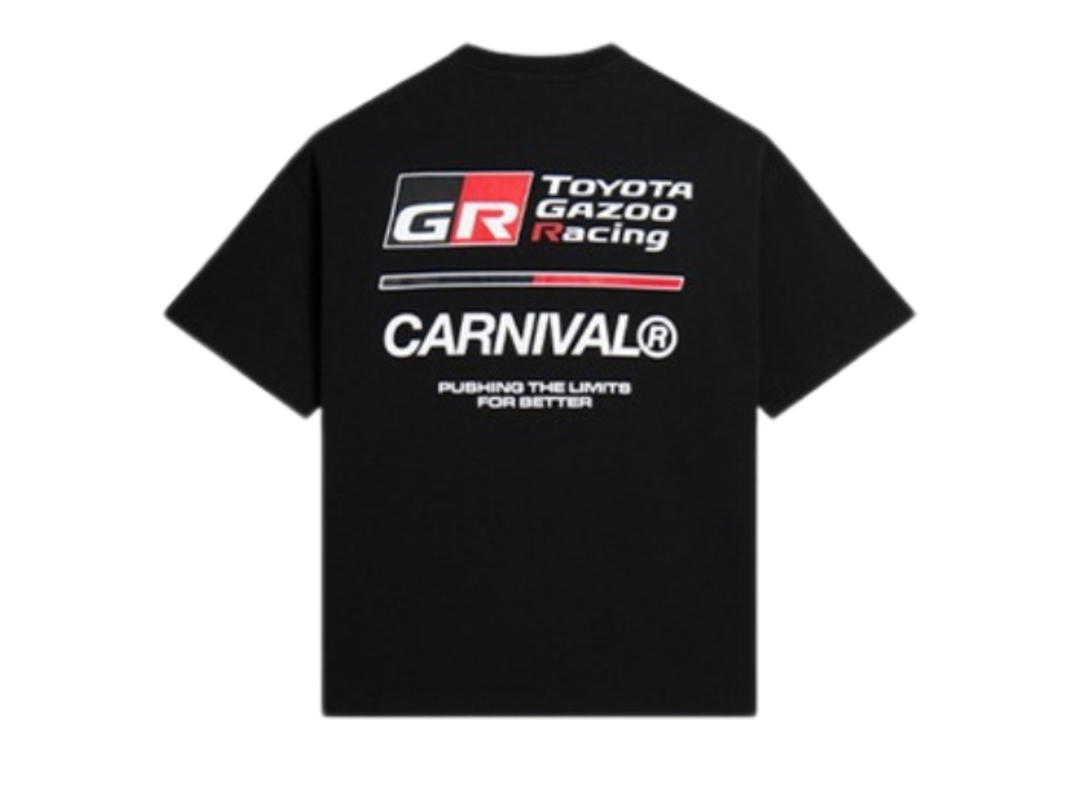 Carnival Carnival X Toyota Gazoo Racing Ignite OVS T-Shirt Black