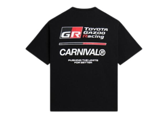 Carnival Carnival X Toyota Gazoo Racing Ignite OVS T-Shirt Black - view 1