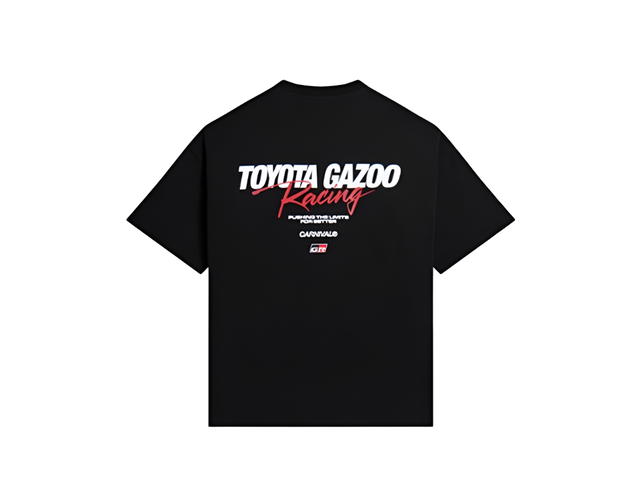 Carnival Carnival X Toyota Gazoo Racing OVS T-Shirt Black - view 1