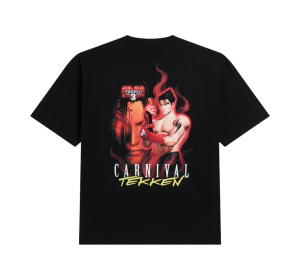 Buy Carnival X Tekken Jin Ovs T-shirt Black at Sasom – Authentic and Ready to Ship