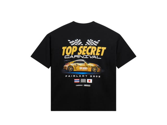 Carnival Carnival x Top Secret Fairlady Ovs T-Shirt Black - view 1