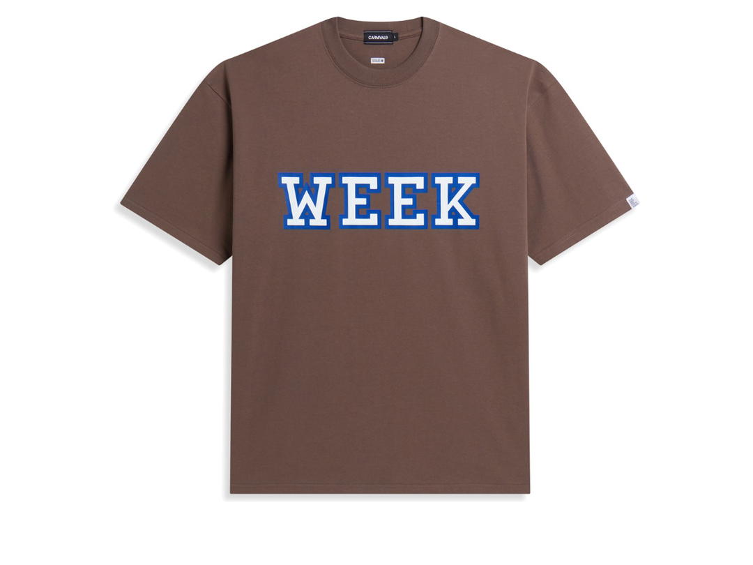 Carnival Carnival X Weekend Bold Ovs T-Shirt Brown
