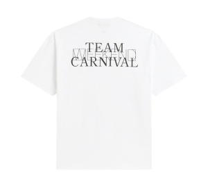 Buy Carnival X Weekend Typo Ovs T-shirt White at Sasom – Authentic and Ready to Ship