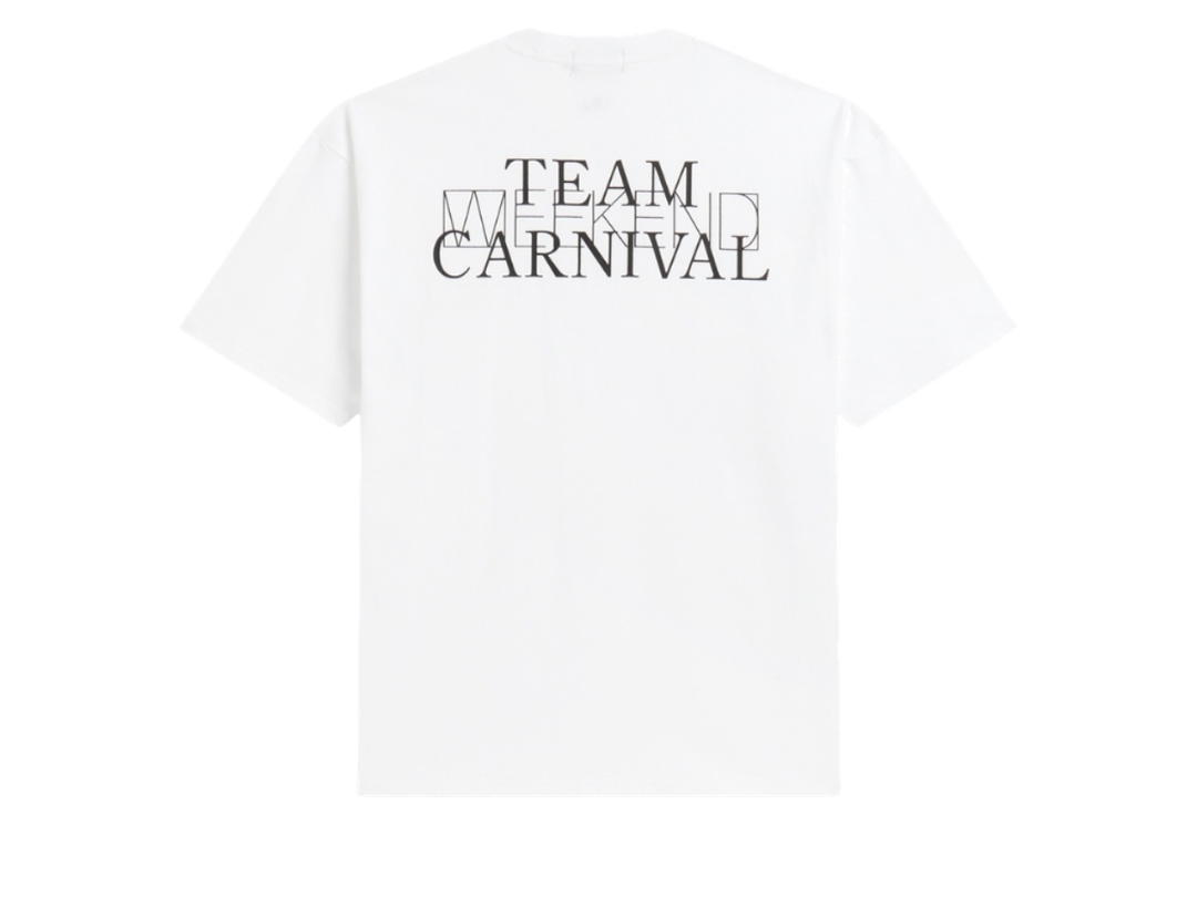 Carnival Carnival X Weekend Typo Ovs T-shirt White