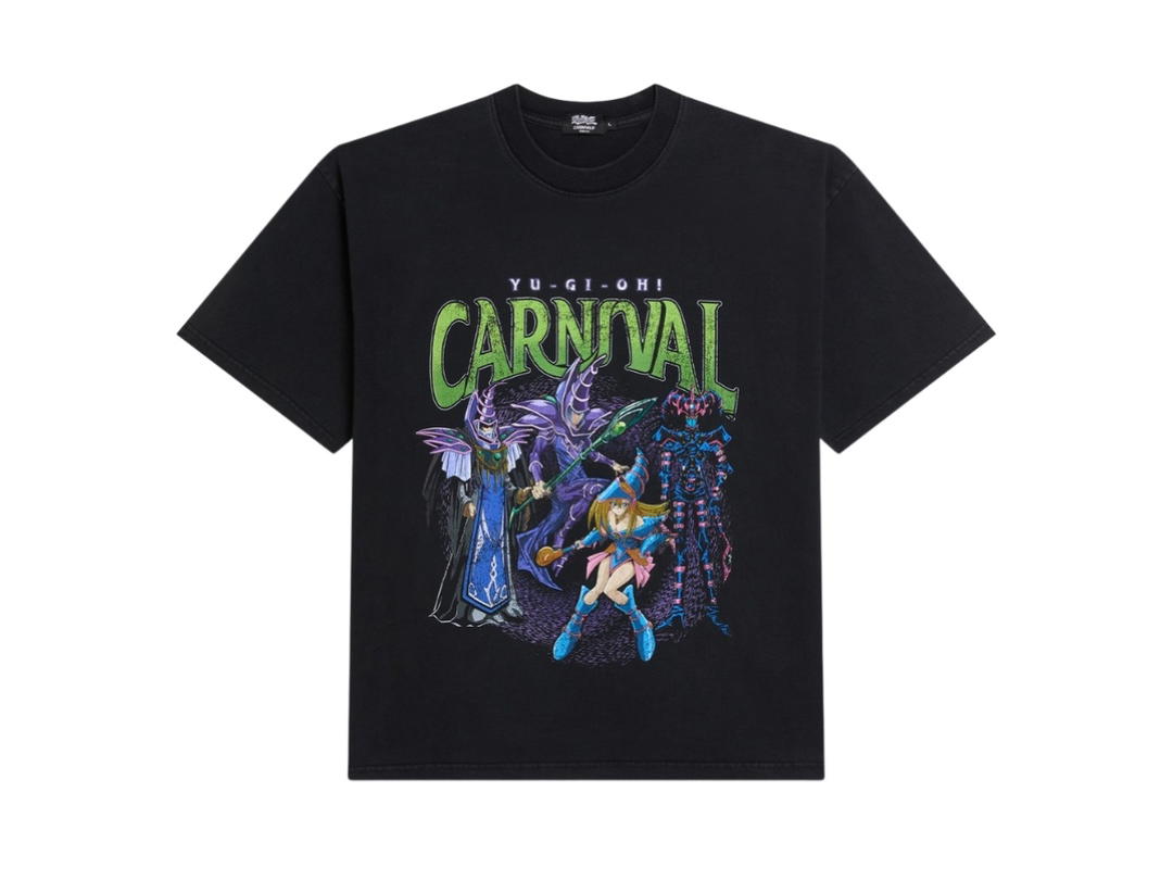 Carnival Carnival X Yugioh Dark Magicians Ovs T-shirt Black