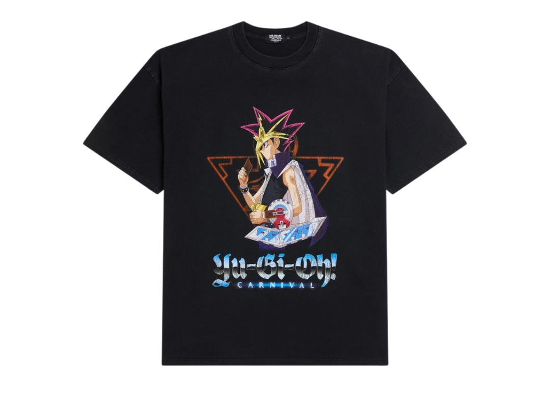 Carnival Carnival X Yugioh Yugi Millenium Puzzle Ovs T-shirt Black