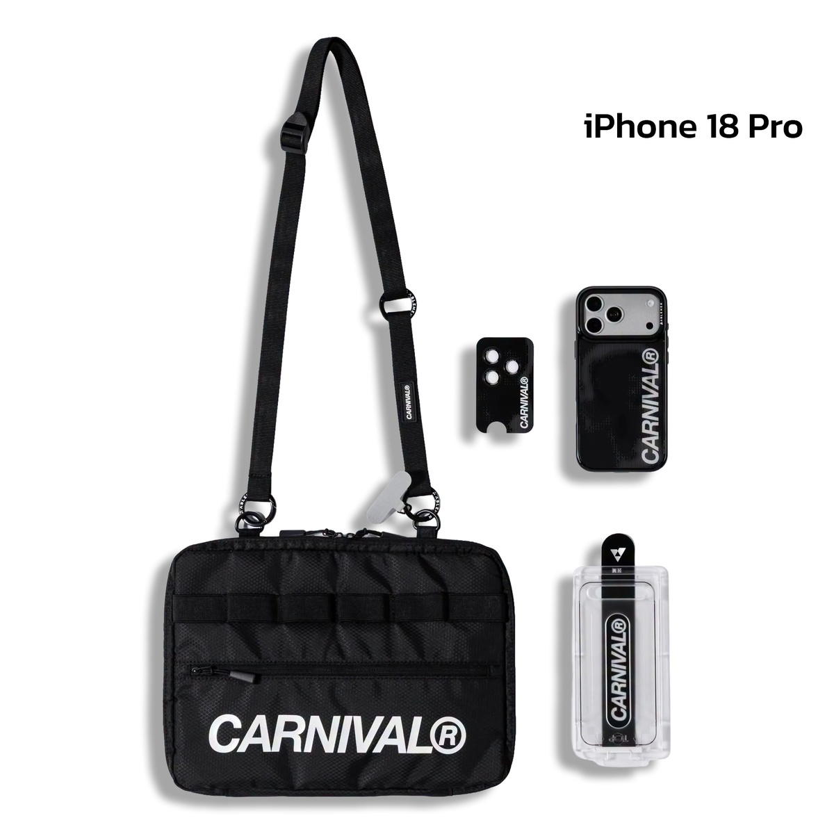 Carnival Carnival x Ablemen Box Set iPhone 18 Pro Black