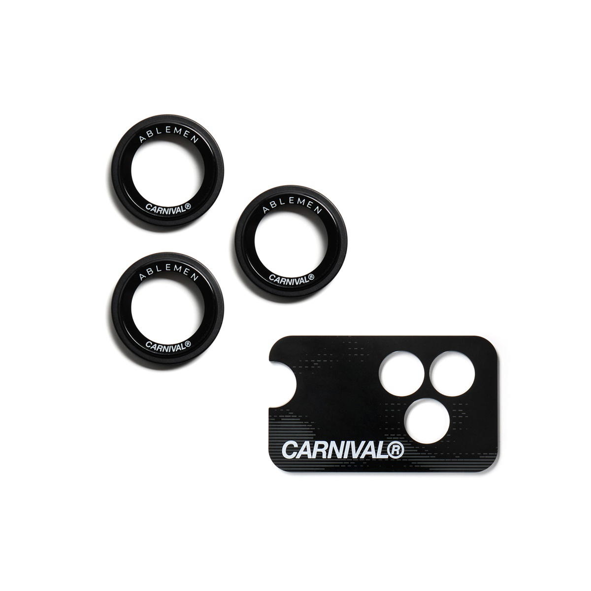Carnival Carnival x Ablemen 3D Lens Metal Protector iPhone 18 Pro/18 Pro Max Titanium Matte
