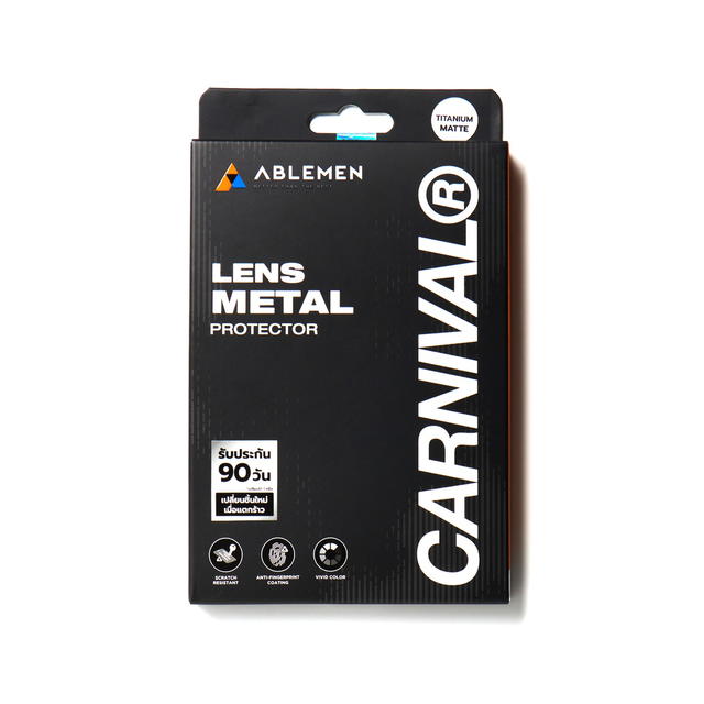 Carnival Carnival x Ablemen 3D Lens Metal Protector iPhone 18 Pro/18 Pro Max Titanium Matte - view 7