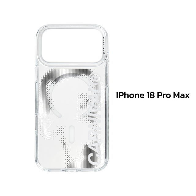 Carnival Carnival x Ablemen Double Protect MagSafe Case iPhone 18 Pro Max Clear (Human) - view 1