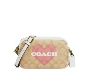 Buy Coach Mini Jamie Camera Bag In Signature Canvas With Heart Print Light Khaki Chalk at Sasom – Authentic and Ready to Ship