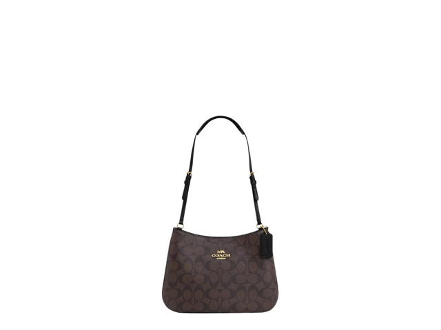 Coach Coach Penelope Shoulder Bag Brown Black - view 1