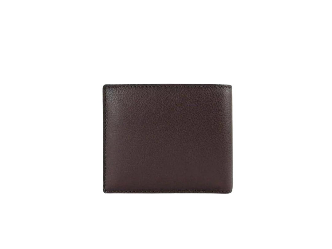 Coach Coach 3 In 1 Wallet In Grained Leather Mahogany