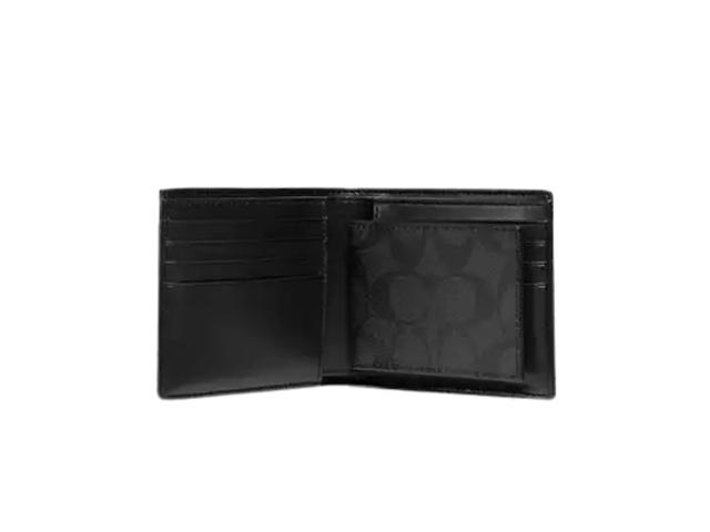 Coach Coach 3 In 1 Wallet In Signature Canvas With Varsity Stripe - view 2