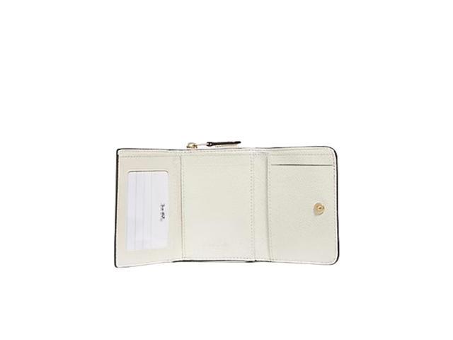 Coach Coach Small Trifold Wallet With Chalk - view 2