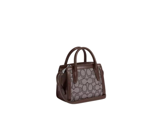Coach Coach Andrea Mini Carryall In Signature Jacquard With Silver Hardware Maple - view 2