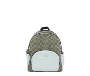 Buy Coach Court Backpack Khaki Chalk at Sasom – Authentic and Ready to Ship