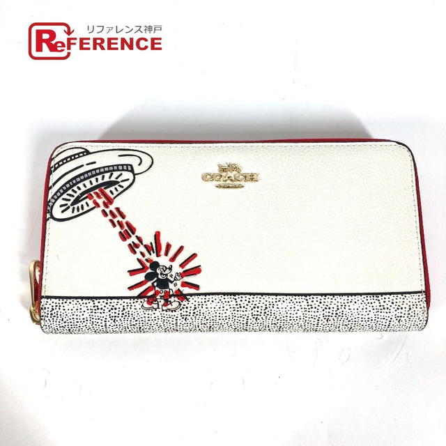 Coach COACH C7800 Keith Haring collaboration Mickey Mouse Accordion DISNEY Wallet - view 1