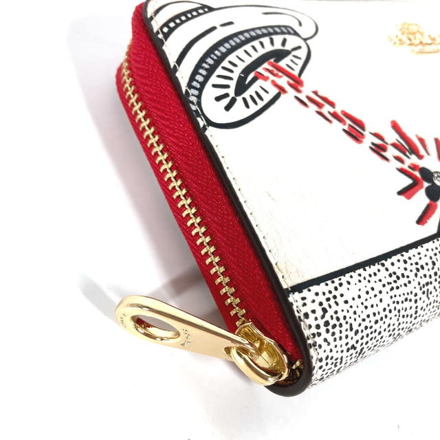 Coach COACH C7800 Keith Haring collaboration Mickey Mouse Accordion DISNEY Wallet - view 5