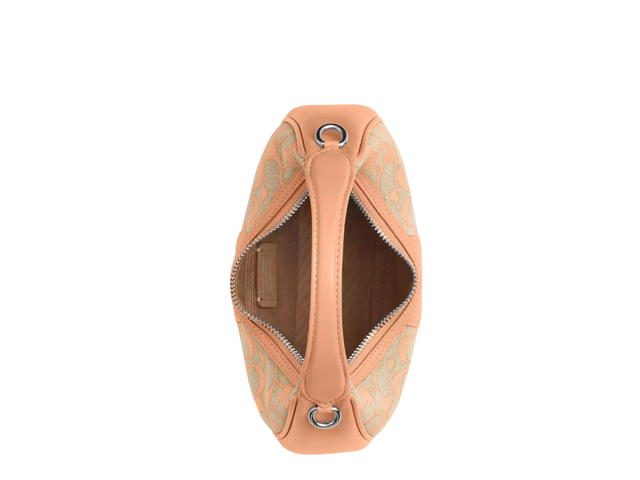 Coach Coach Carmen Mini Crossbody In Signature Jacquard Faded Blush - view 3