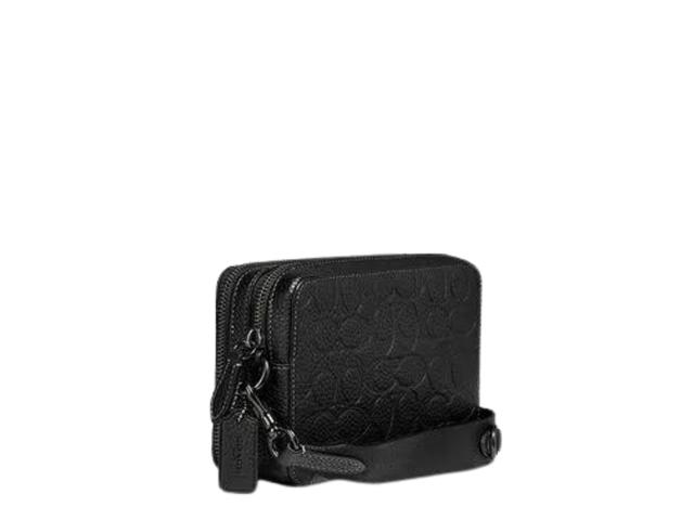 Coach Coach Charter Crossbody In Signature Leather With Black Hardware Black - view 3