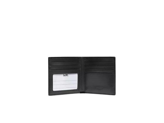 Coach Coach Id Billfold Wallet In Signature Canvas Black - view 2