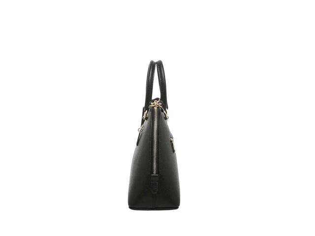 Coach Coach Katy Satchel In Leather With Gold Hardware Black - view 3