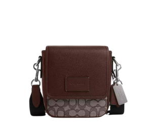 Buy Coach Lucas Crossbody In Signature Jacquard Oak Maple at Sasom – Authentic and Ready to Ship
