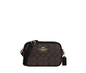 Buy Coach Mini Jamie Camera Bag In Signature Canvas in Brown Black at Sasom – Authentic and Ready to Ship
