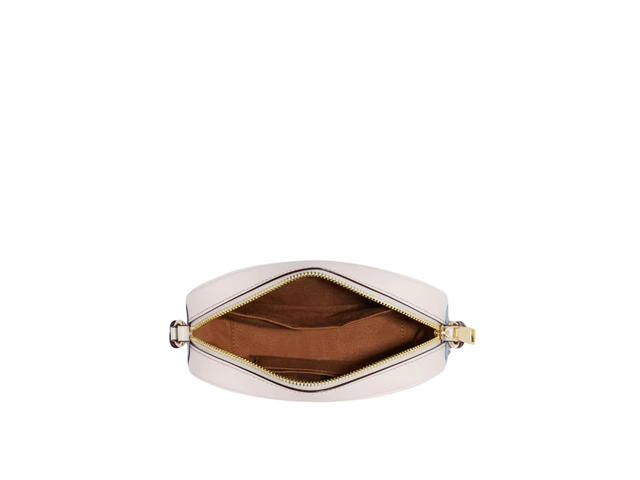 Coach Coach Mini Jamie Camera Bag In Signature Denim Chambray and Leather With Gold Hardware - view 3