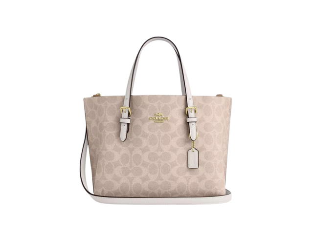 Coach Coach Mollie Tote Bag 25 In Signature Canvas - view 1