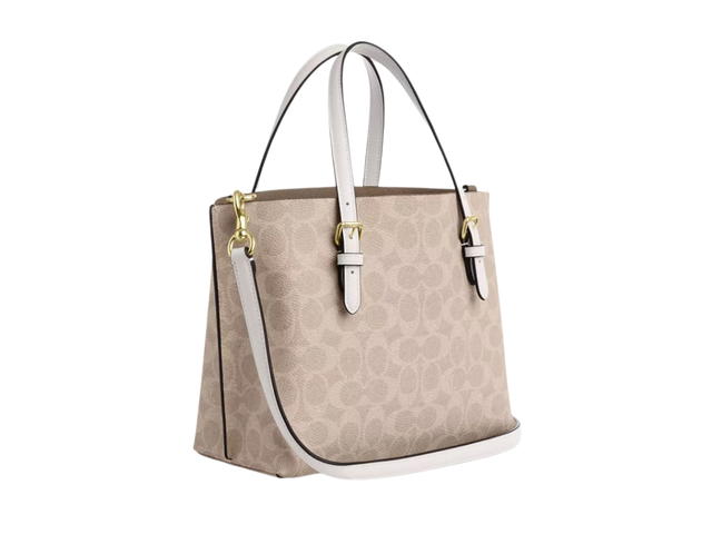Coach Coach Mollie Tote Bag 25 In Signature Canvas - view 2