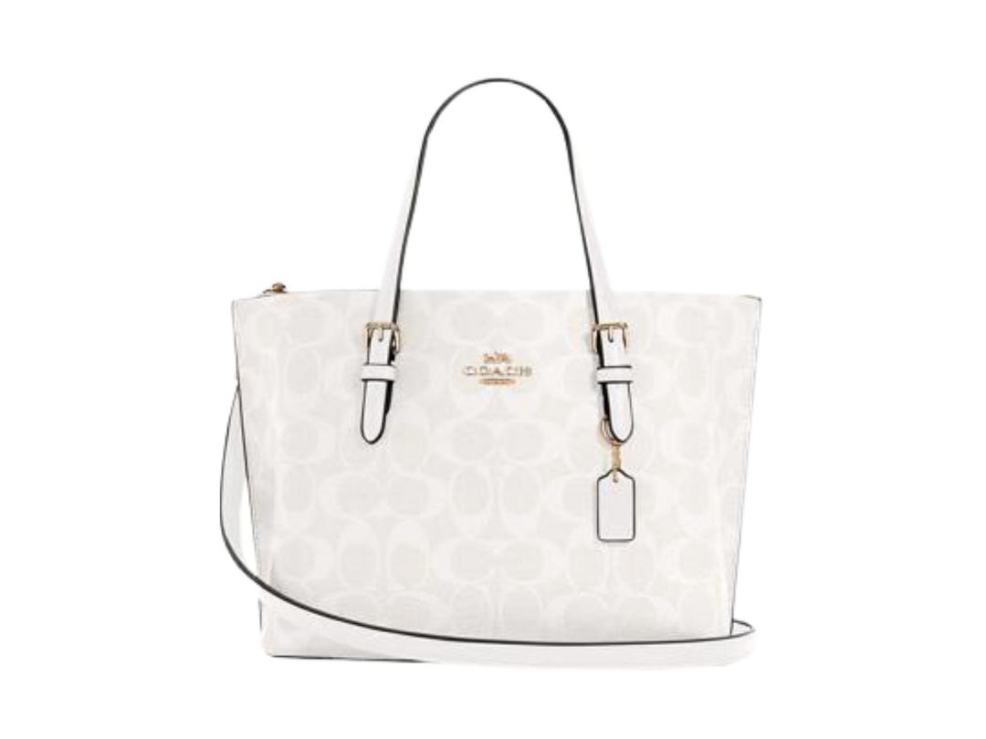 Coach Coach Mollie Tote Bag 25 In Signature Canvas (IMRFF)