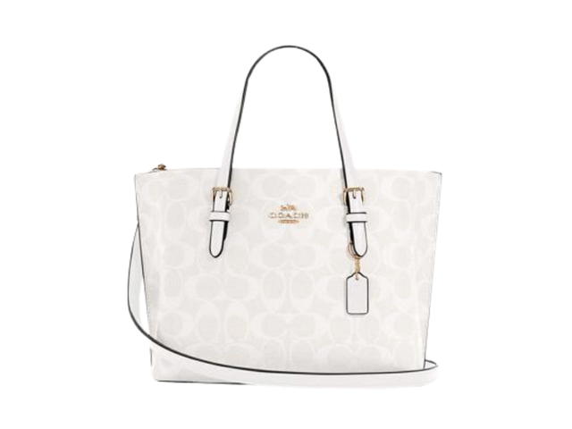 Coach Coach Mollie Tote Bag 25 In Signature Canvas (IMRFF) - view 1