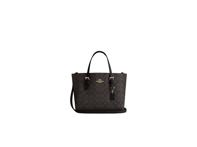 Coach Coach Mollie Tote Bag 25 In Signature Canvas - view 1