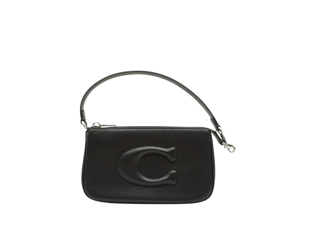 Coach Coach Nolita 19 Bag In Smooth Leather With Silver Hardware Black