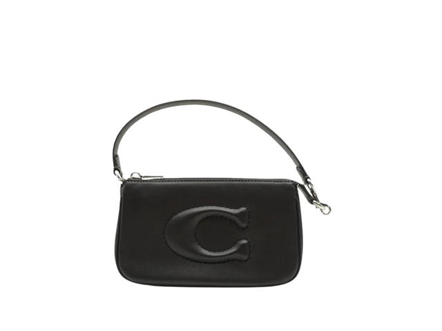 Coach Coach Nolita 19 Bag In Smooth Leather With Silver Hardware Black - view 1