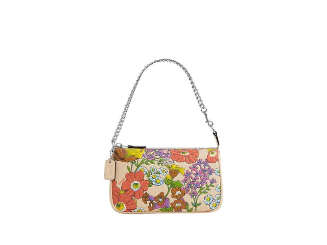 Coach Coach Nolita 19 In Flower Printed With Silver Hardware Multicolor - view 1