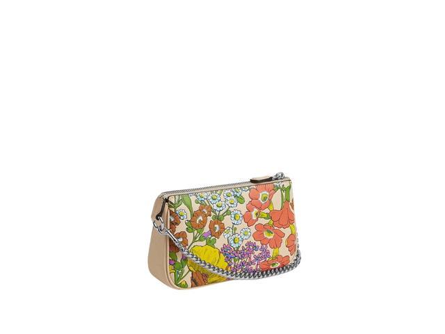 Coach Coach Nolita 19 In Flower Printed With Silver Hardware Multicolor - view 2