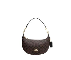 Buy Coach Payton Hobo In Signature Canvas With Gold Hardware Brown Black at Sasom – Authentic and Ready to Ship