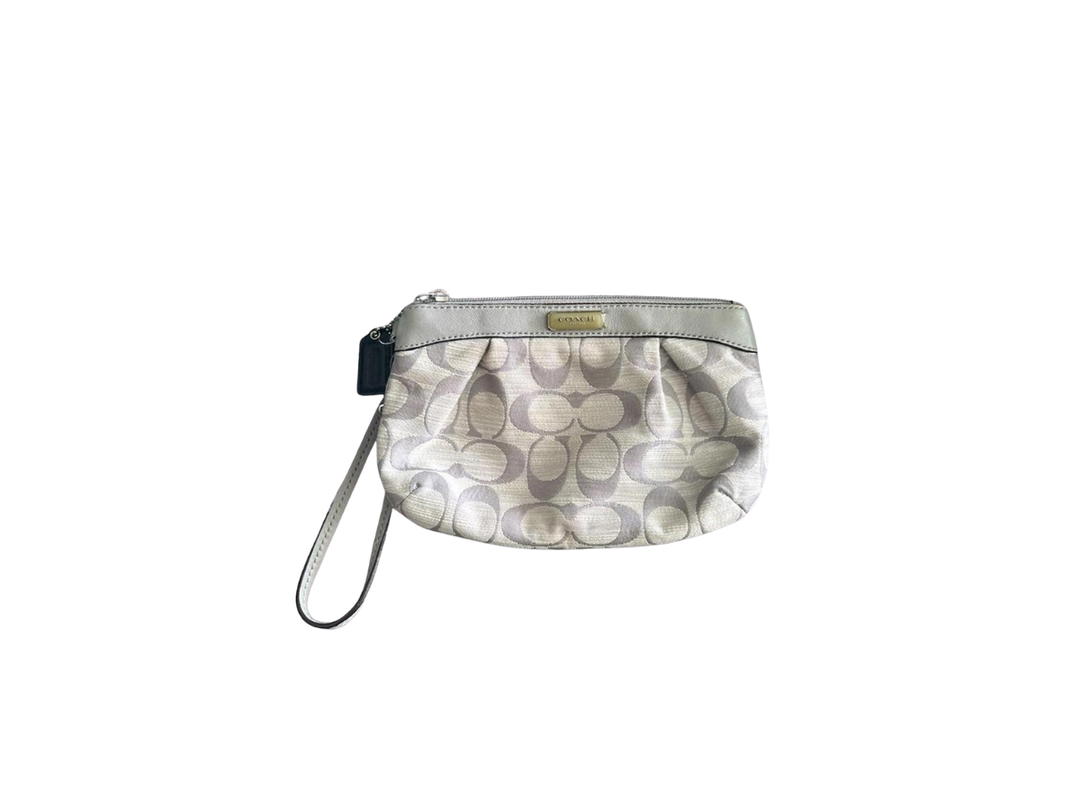 Coach Coach Pouch Wallet Grey