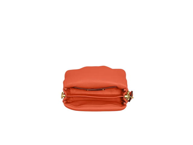 Coach Coach Pillow Tabby Shoulder Bag 18 In Nappa Leather With Wrapped Signature Hardware Sun Orange - view 2